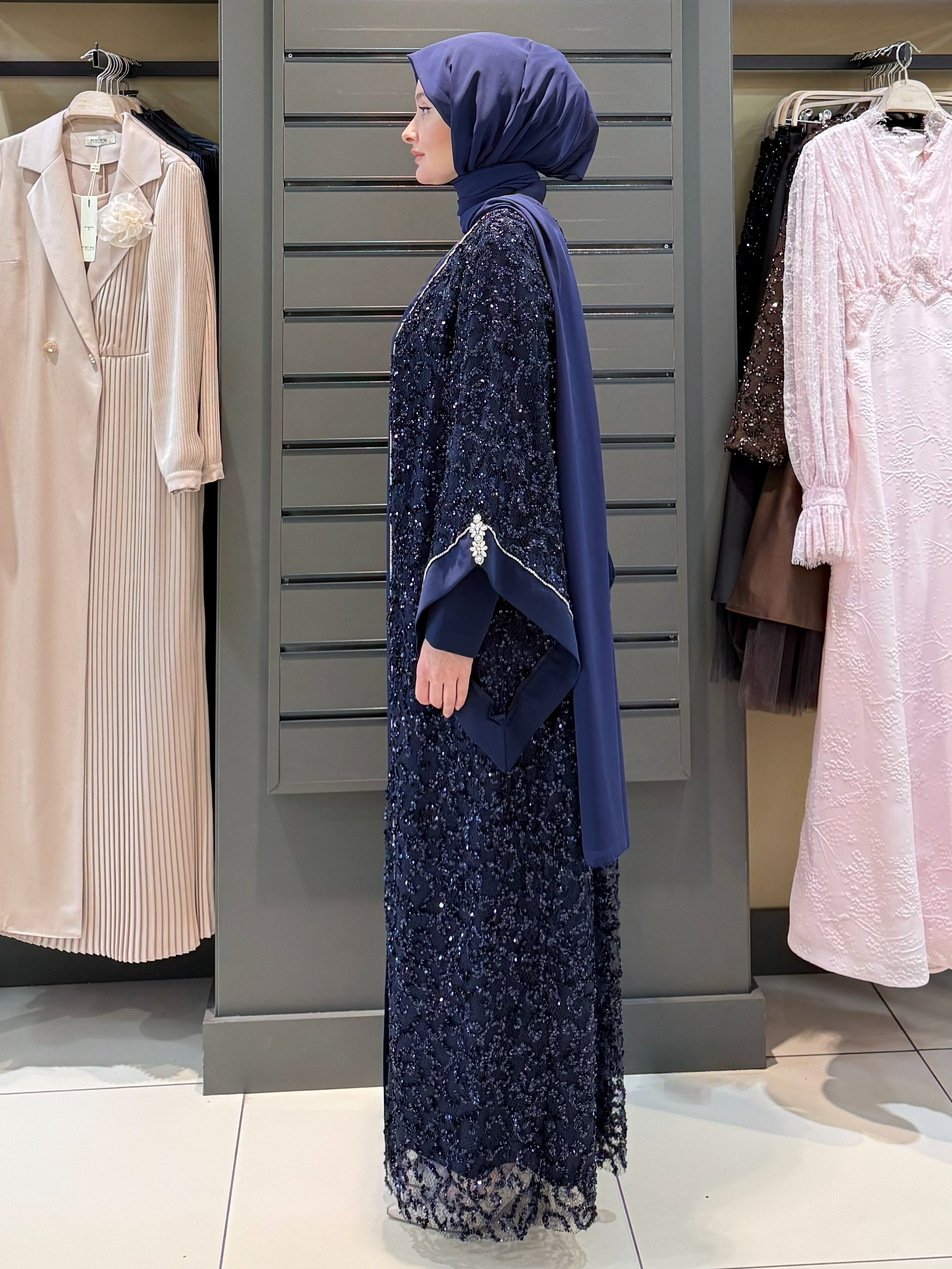 PAYET DETAY ABAYA LACİ - Resim 2