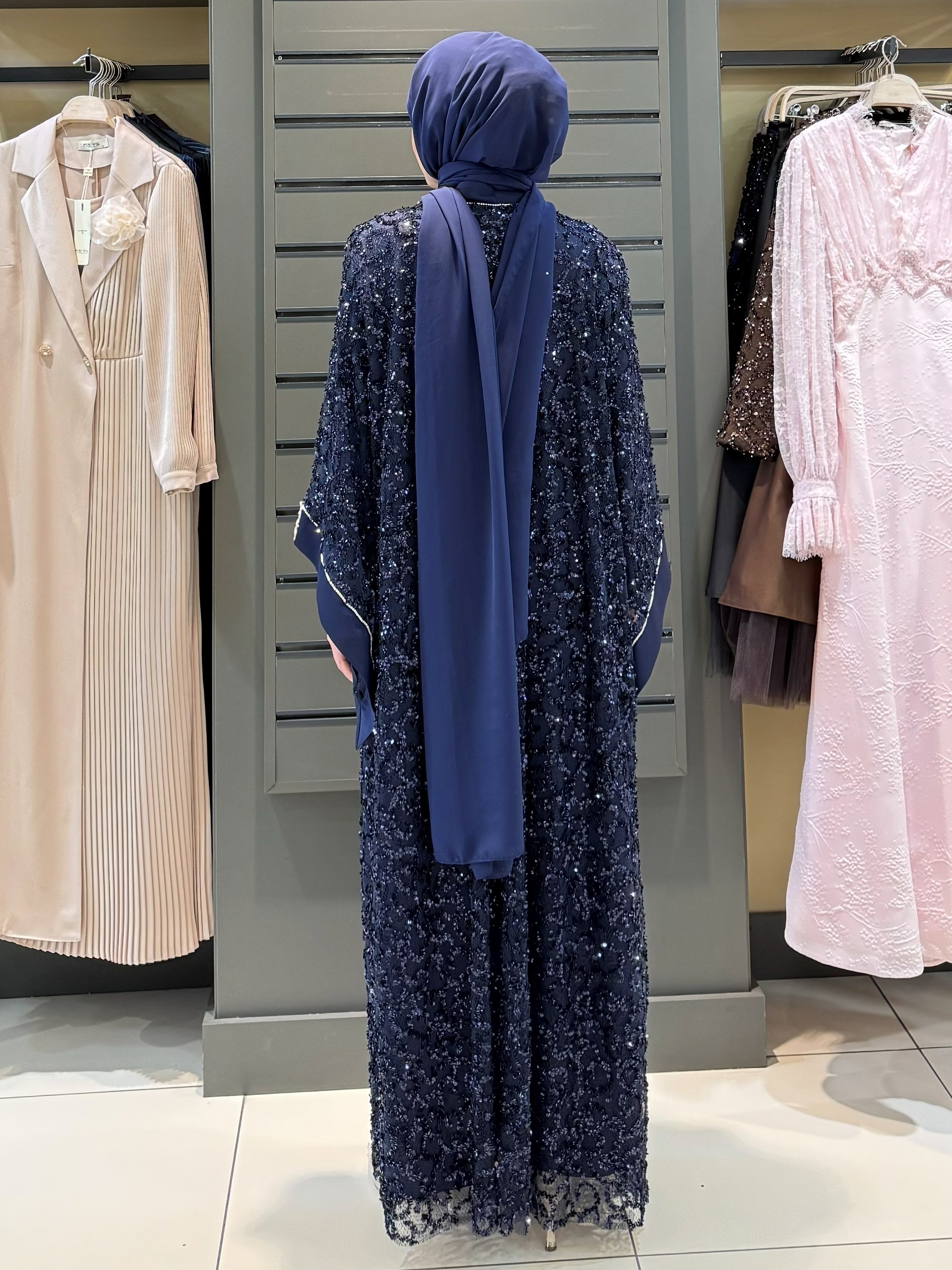 PAYET DETAY ABAYA LACİ - Resim 3