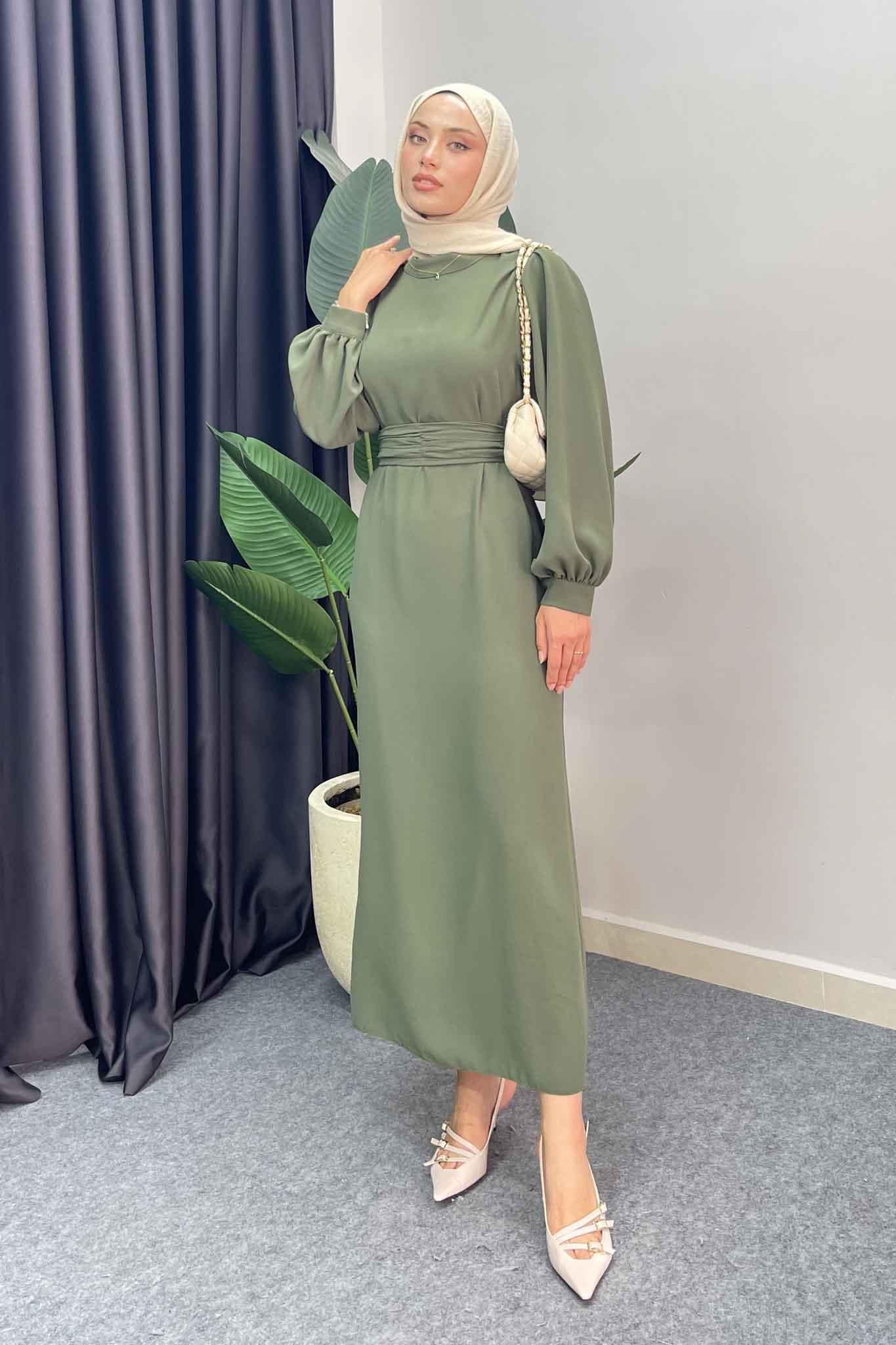 Yeni Hürrem Abiye Elbise Çağla - Resim 3