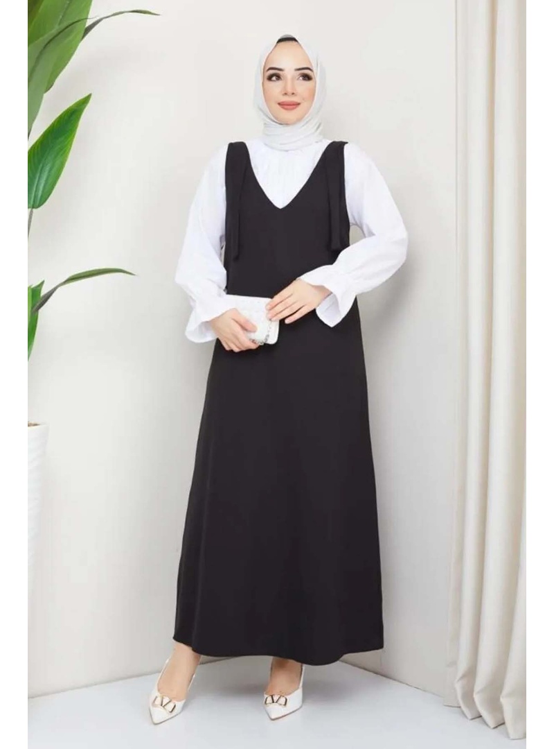 Gömlek + Ji̇le Elbi̇se Siyah 4678 - Resim 3