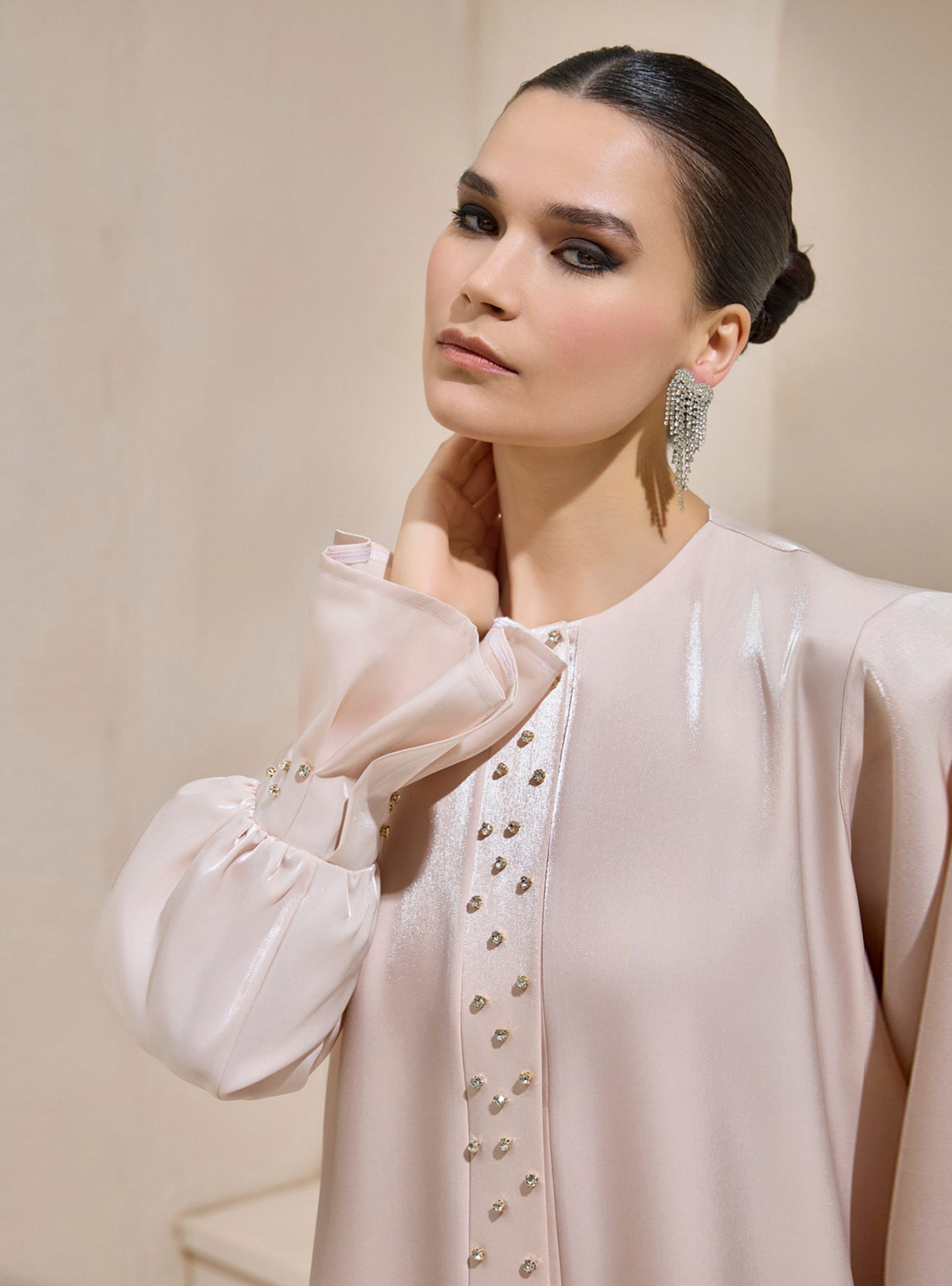 MELİS ABAYA - Pudra - AL SHEIKHA - Resim 2