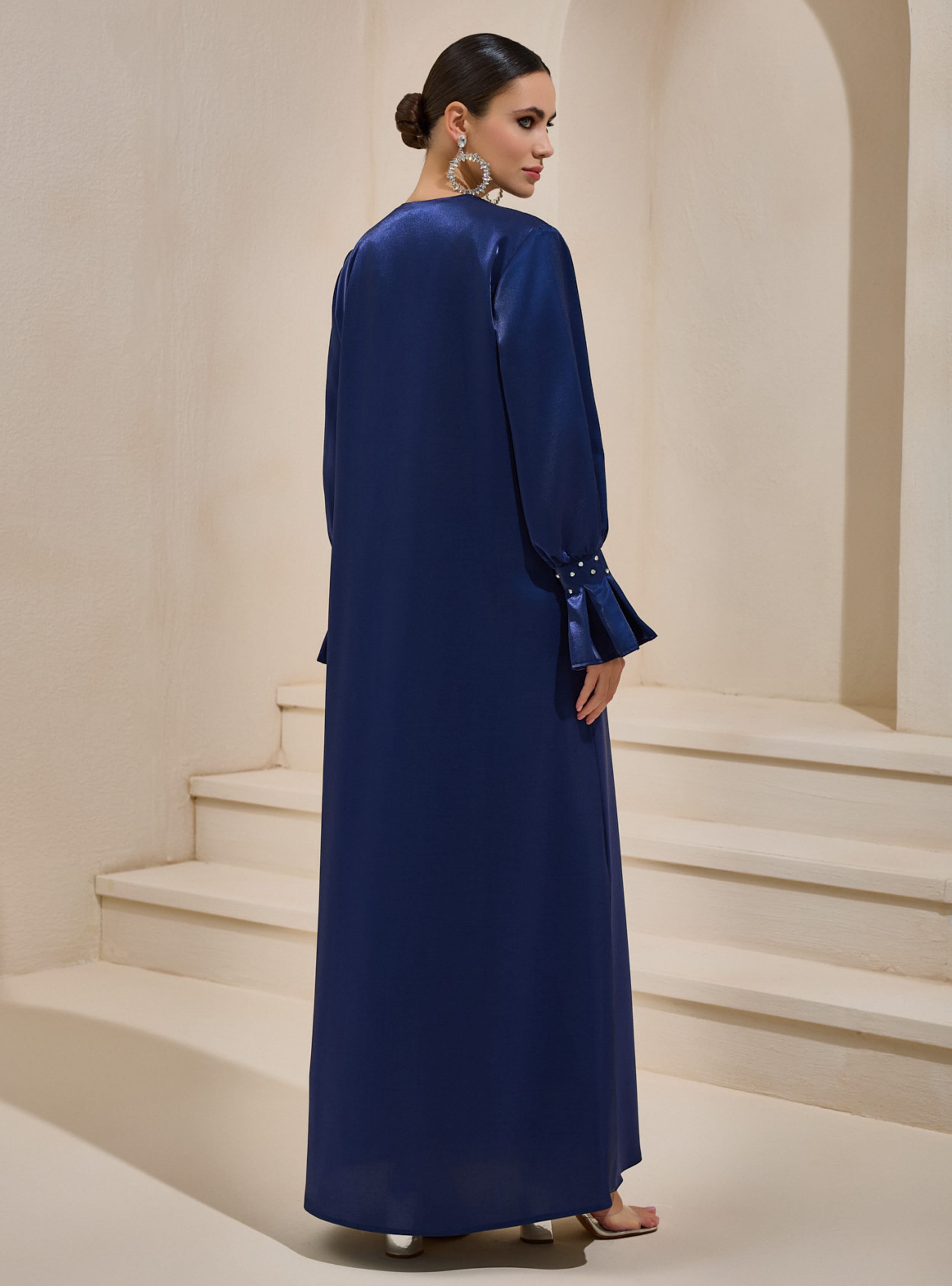 MELİS ABAYA - Lacivert - AL SHEIKHA - Resim 4