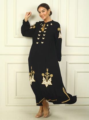 Abiye Elbise - Siyah - By Saygı