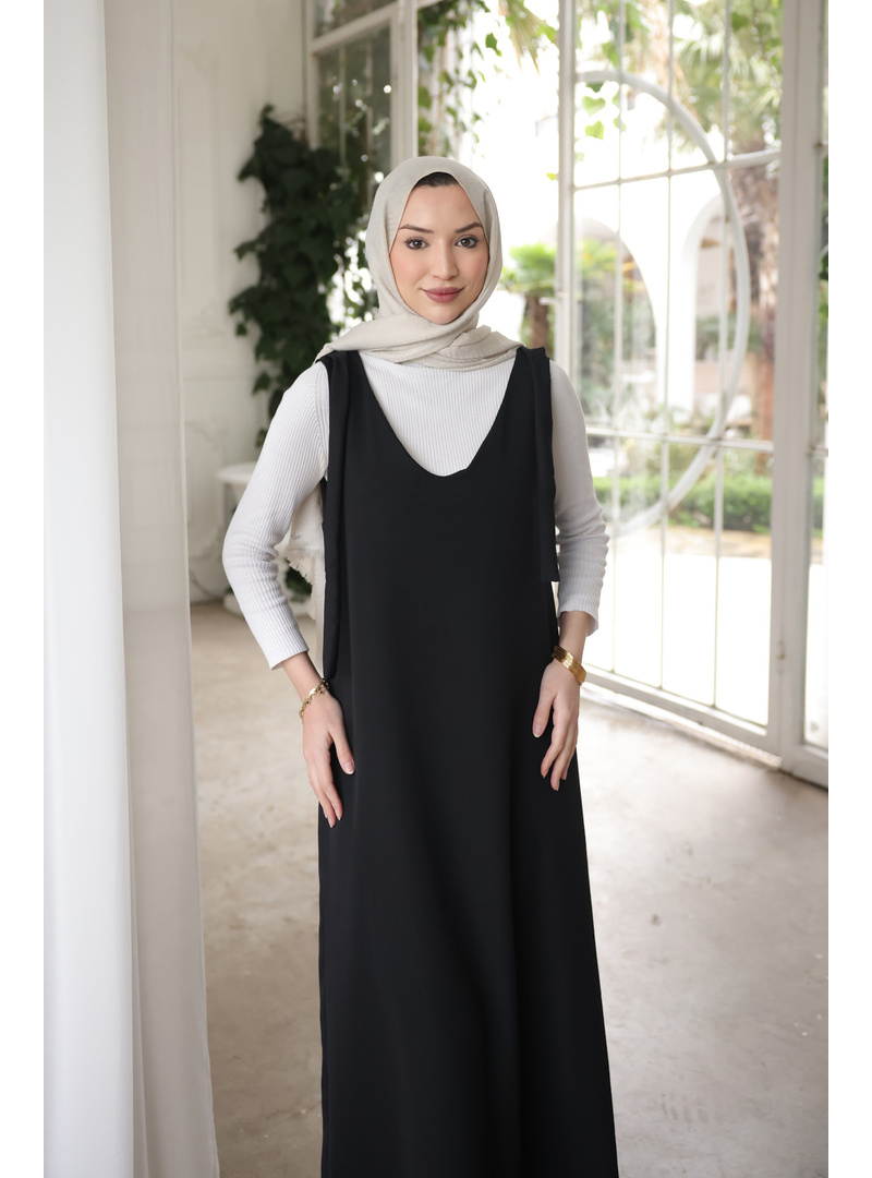 Siyah Omzu Bağlamalı Jile - Resim 3