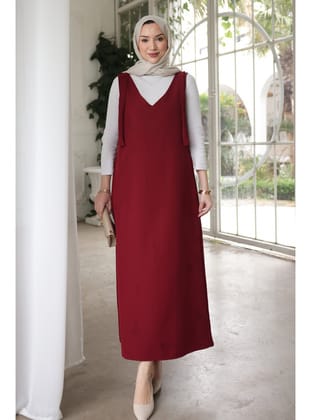 Bordo Omzu Bağlamalı Jile