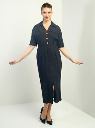 Abiye Elbise - Siyah - By Saygı