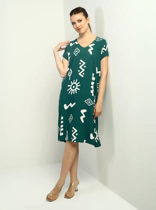 Abiye Elbise - Yesil - By Saygı