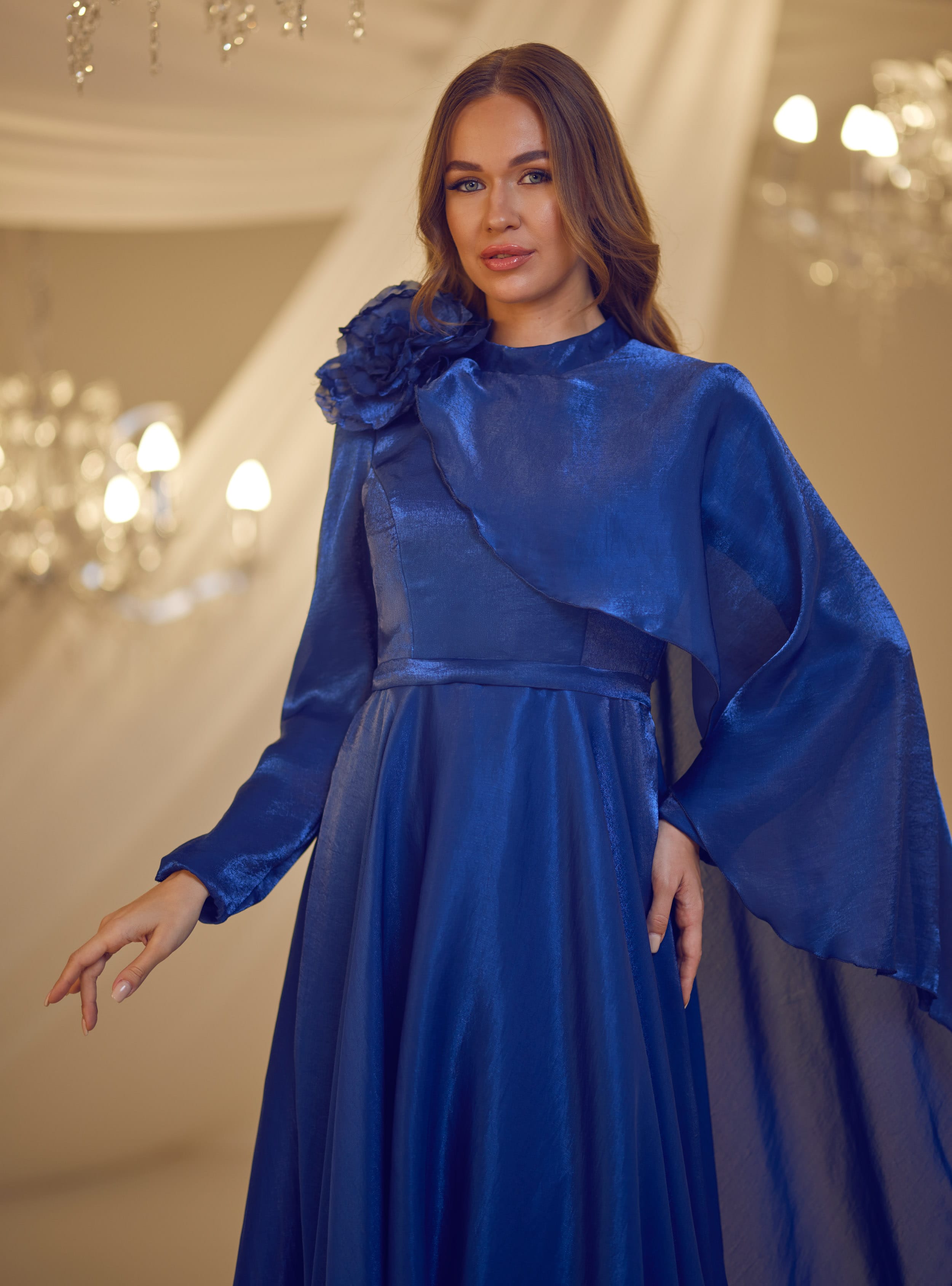 DURU ABİYE - Lacivert- Burak Baran Fashion - Resim 2