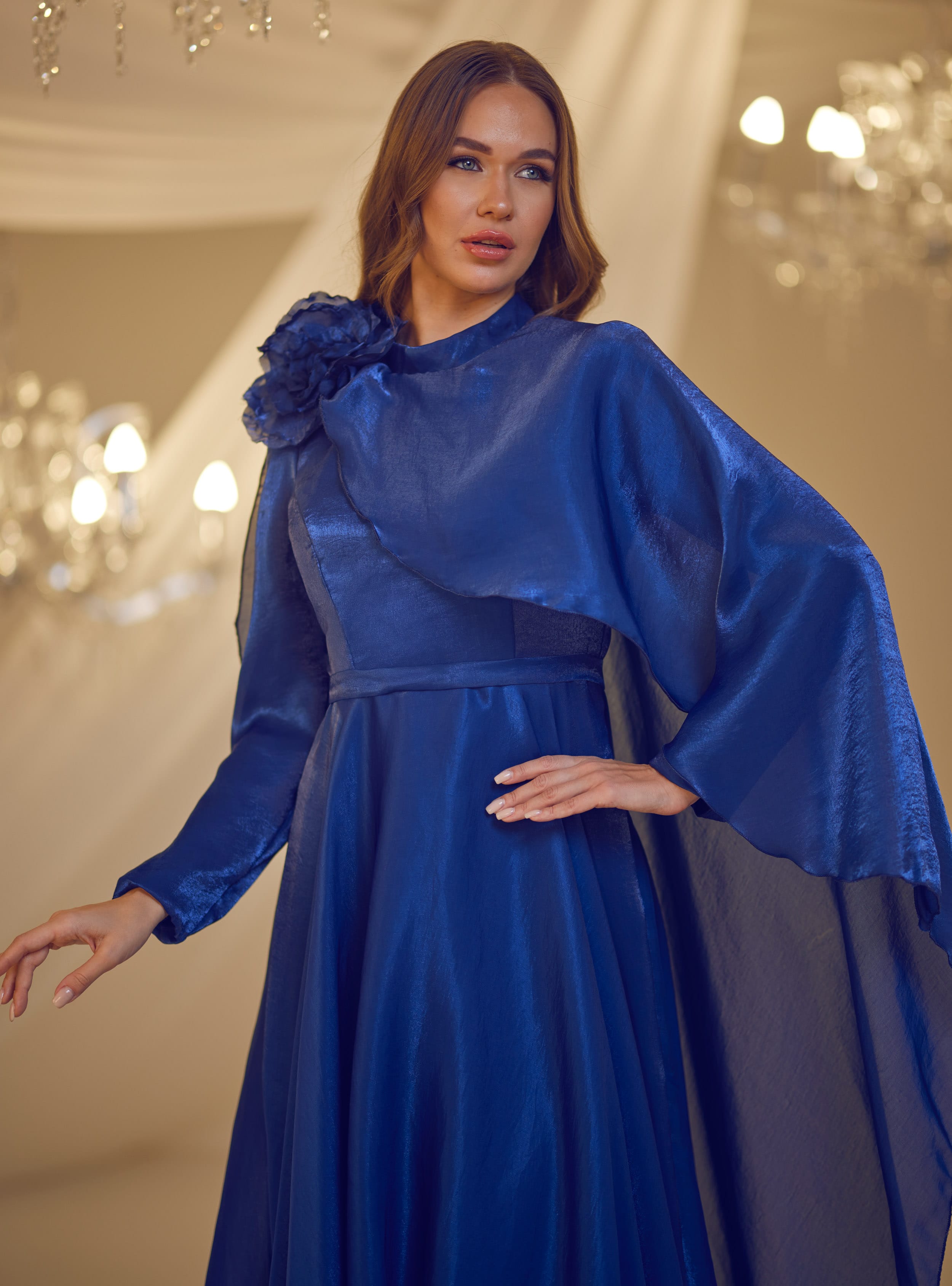 DURU ABİYE - Lacivert- Burak Baran Fashion - Resim 3