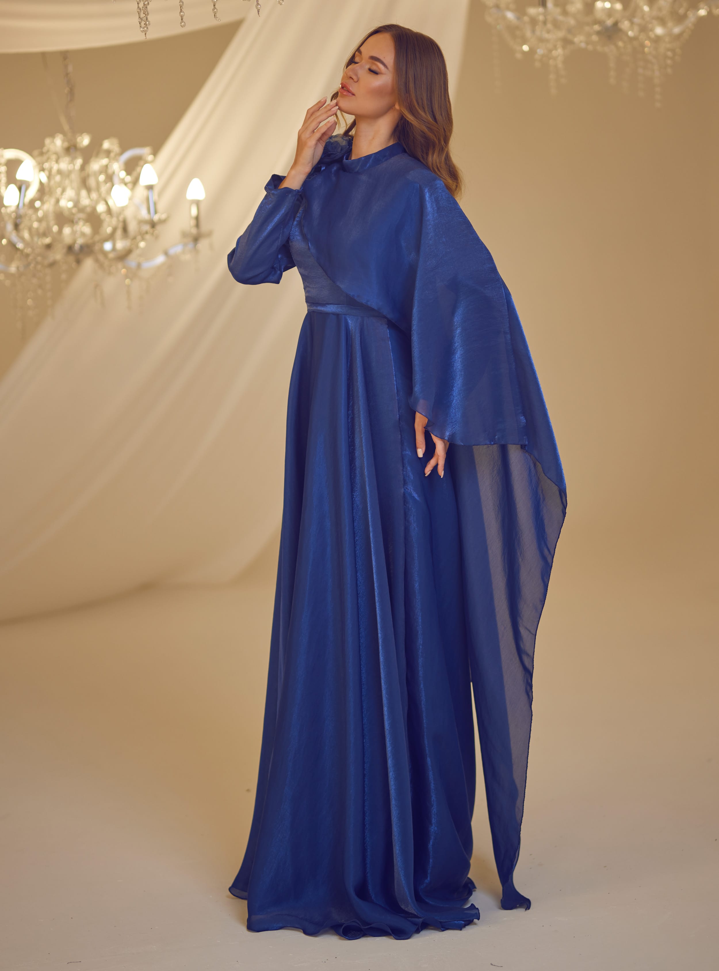 DURU ABİYE - Lacivert- Burak Baran Fashion - Resim 4