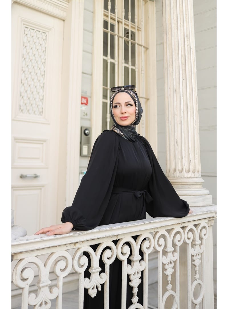EL-NAZ ABAYA - 1007 - Resim 2
