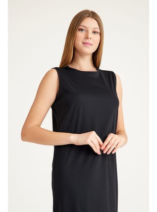 2134_Kolsuz Elbise Astarı Polyester İçlik Jüpon