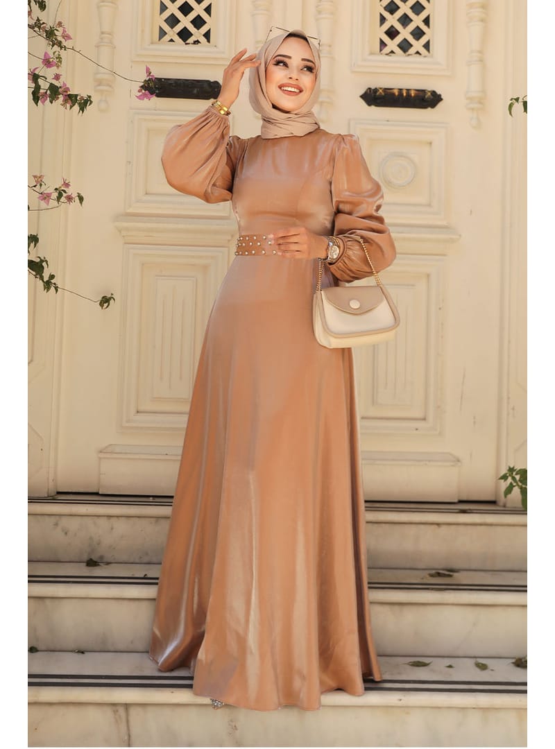 Boncuk Detaylı Camel  23301C - Resim 2