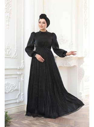Boncuk Detaylı Siyah  52751S