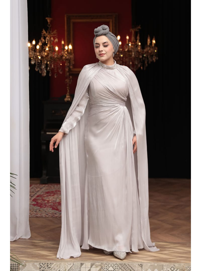 - Pelerinli Bej 54391BEJ - Resim 2