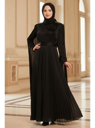 - Pelerin Detaylı Siyah  54331S