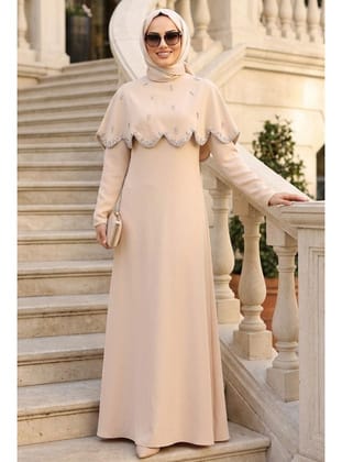 - Pelerin Detaylı Bej  55781BEJ