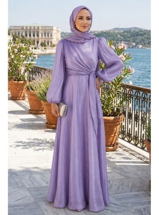 - Yandan Bağlamalı Lila  62191LILA