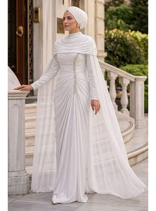 - Pelerinli Beyaz 56501B