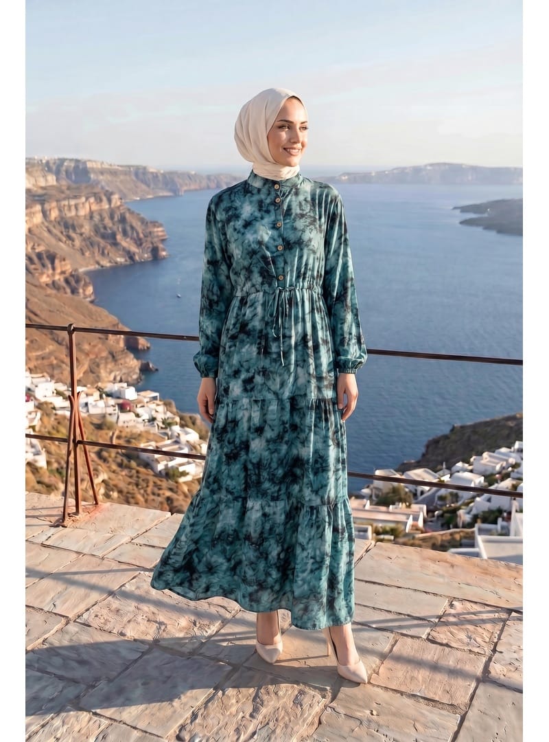VİSKON TESETTÜR ELBİSE - Resim 4